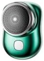 Mini Electric Shaver for Men &amp Women - IPX7 Waterproof USB Rechargeable Portable Travel Shaver for Face Body Underarms (Green)