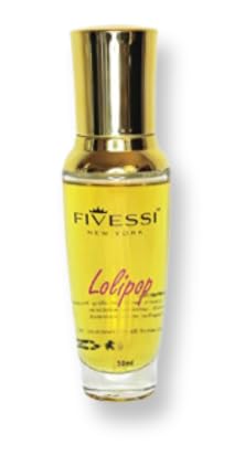 Lolipop Revitalizing Argan Hair Oil Serum: Hydrating Formula to Smooth Frizz and Boost Shine Infused with Argan Oil and Linseed Extract - Suitable For All Hair Types 50ml
