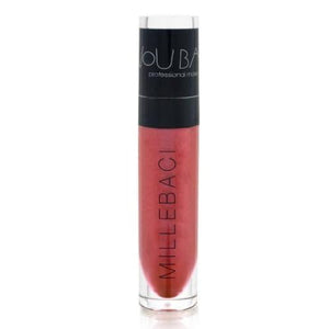 Nouba Millebaci Long Lasting Liquid Lipstick Coral, Lustrous Moisturizing Creamy Formula with Intense Color Pigment High Impact Makeup Lip Color Stick Balm For Women (Color 11)