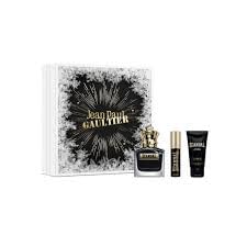 Jean Paul Gaultier Scandal Intense for Men - 3 Pc Gift Set 3.4oz EDP Spray, 0.34oz EDP Spray, 2.5oz Shower Gel