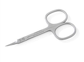 Stainless Steel Tower Point Cuticle Scissors Optima Line by Premax. Made in Italy