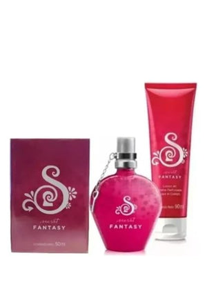 SECRET FANTASY PERFUME PARA DAMA FANTASY SECRET PERFUME PARA MUJER 50 X2