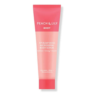 Peach &amp Lily Body KP Bump Boss Microderm Body Scrub Travel Size 1.02 oz / 29 g