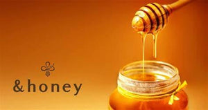 &amp Honey Ex Deep Moist Hair Oil 3.0 100ml- Orange bottle with Hair Tie