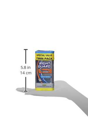 Right Guard Total Defense 5 - Anti-perspirant &amp Deodorant Gel Twin Pack (2) 4 Oz. - Arctic Refresh Scent