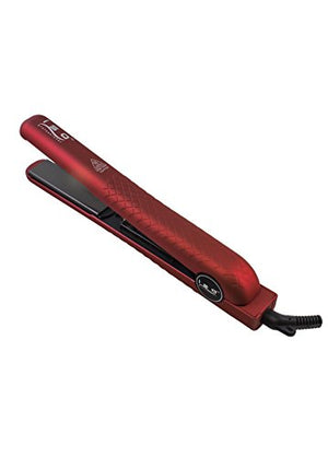 ISO Beauty Diamond Collection Ceramic Flat Iron Red