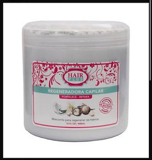 Hair Plus Mascarilla Regeneradora Capilar - Hidratante y Antifrizz ? Brillo y Suavidad - Hair Plus Regenerating Hair Mask ? Hydrating and Anti-Frizz Deep Repair
