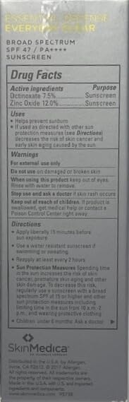 SkinMedica Essential Defense Mineral Shield SPF Sunscreen for Face. This Lightweight, Facial Sunscreen is Ideal for Oily and/or Combination Skin, 1.85 Oz