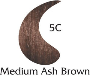 Haircolor Medium Ash Brown - 5C (2 oz color 2 oz developer)