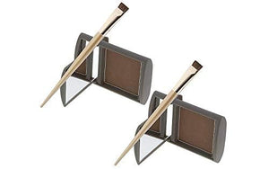 Joan Rivers Great Hair Day Root Touch Up Powder Duo - Fill-in Powder for Thicker Fuller Looking Hair (Red)