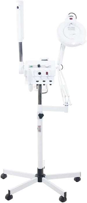 SKINACT Ozone Steamer 5 Diopter Magnifying Lamp &amp High Frequency