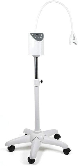 Professional Mobile LED Teeth Whitening Machine - 3-Mode High-Speed Dental Bleaching Lamp with Digital Timer, Multi-Arch Teeth Whitener Machine for Dentists, Clinics, Salons, Home Use