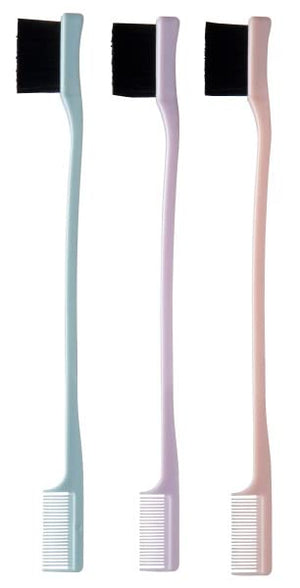 Diane Edge Perfect 2-in-1 Brush and Comb 60-Pack Assorted Colors D8124