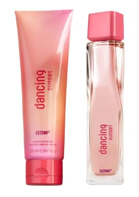 Cyzone Dancing Sunset Set: Eau De Parfum 90 ml / 3 fl.oz. and Moisturizing scented body lotion 130 ml / 4.4 fl.oz.