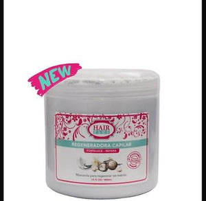 Hair Plus Mascarilla Regeneradora Capilar - Hidratante y Antifrizz ? Brillo y Suavidad - Hair Plus Regenerating Hair Mask ? Hydrating and Anti-Frizz Deep Repair