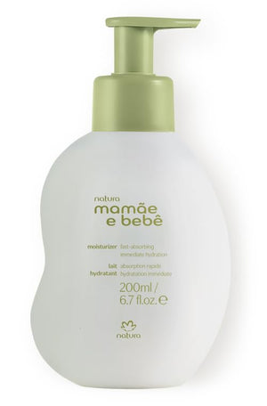 Natura ? Mom &amp Baby Triple Care Set ? Brazilian Vegan Hypoallergenic &amp Dermatologist Tested ? Moisturizer Cleanser &amp Cologne ? Mom &amp Baby Bath &amp Body Essentials