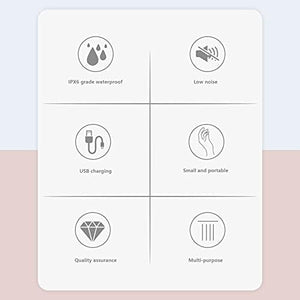 Epilator for Women, Electric Hair Remover, IPX6 Waterproof, 4-in-1 Tool, Pink