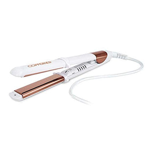1¡± Premium Copper Super Fast ¡°S¡± Styler Flat Iron Copper Infused Technology Delivers Luxurious, Smooth, Silky &amp; Shiny Hair