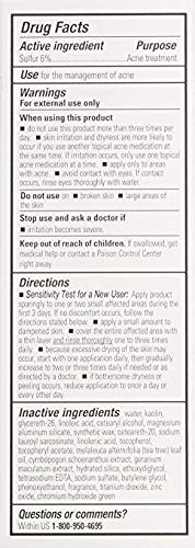 Proactiv Skin Purifying Acne Face Mask and Acne Spot Treatment Detoxifying Facial Mask with 6% Sulfur 90 Day Supply Cream 3 Oz