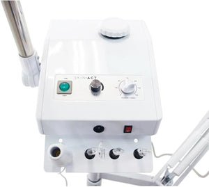 SKINACT Ozone Steamer 5 Diopter Magnifying Lamp &amp High Frequency