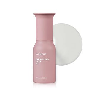 AYUNCHE Enhancing Silky Hair Oil 3.3 fl. oz. (100ml) [For Dyed &amp; Damaged Hair] | Deeply Nourish and Soften Hair without Stickiness | Nourishing Hair Oil | Korean Salon Brand