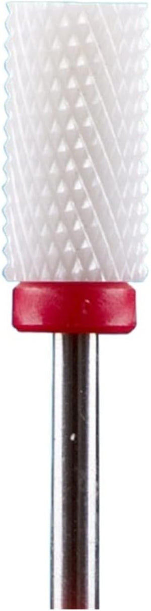 RHAIYAN 67 Styles Carbide Nail Drill Bits Rotate Electric Ceramic Milling Cutter for Manicure Gel Polish Remover Nail Files Pedicure Specific (Color : 3TRed)