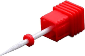 RHAIYAN 67 Styles Carbide Nail Drill Bits Rotate Electric Ceramic Milling Cutter for Manicure Gel Polish Remover Nail Files Pedicure Specific (Color : 8TRed)