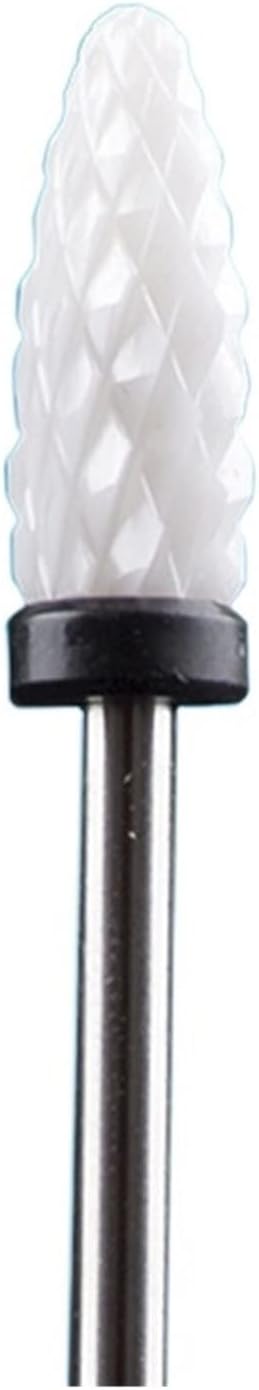 RHAIYAN 67 Styles Carbide Nail Drill Bits Rotate Electric Ceramic Milling Cutter for Manicure Gel Polish Remover Nail Files Pedicure Specific (Color : 1TBlack)