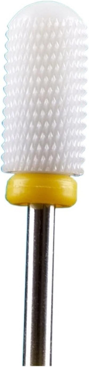 RHAIYAN 67 Styles Carbide Nail Drill Bits Rotate Electric Ceramic Milling Cutter for Manicure Gel Polish Remover Nail Files Pedicure Specific (Color : 2TYellow)