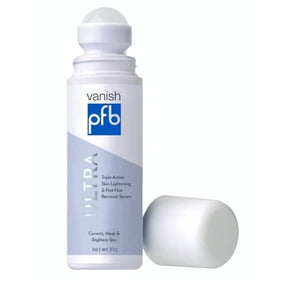 PFB Vanish Ultra with Chromabright &amp; Shitake Mushroom, Triple Action Dark Spot Remover, Ingrown Hair &amp; Razor Bump Stopper, Roll-On Skin Care Treatment, 93g ? New Formula
