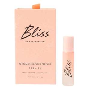 RawChemistry Bliss Perfume Roll On with Pheromones for Women I Travel Size I Perfume Oils for Women