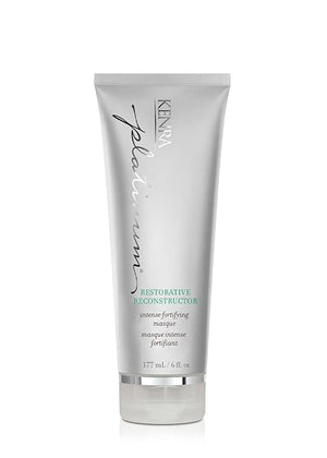 Kenra Platinum Restorative Reconstructor | Ultra Fortifying Treatment | Restores Broken Hair Bonds From Within | Provides Intense Fortification Elasticity &amp Suppleness | All Hair Types | 6 fl. o