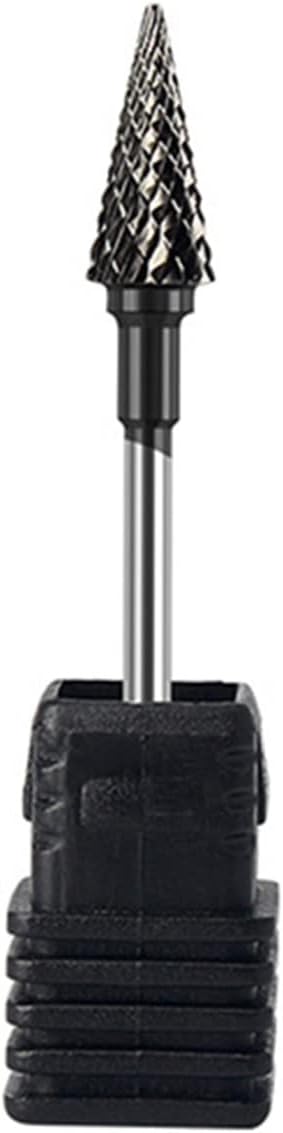 RHAIYAN 67 Styles Carbide Nail Drill Bits Rotate Electric Ceramic Milling Cutter for Manicure Gel Polish Remover Nail Files Pedicure Specific (Color : 6WB)