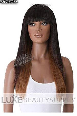 ISIS BROWN SUGAR Human Blended Full Wig - BS103 (#SM2/30/33)
