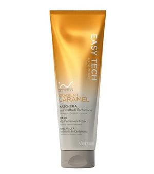 Versum Easy Tech Mask Gradient Caramel - Enriched with Abyssinia Oil and Rice Proteins Revitalizing Color Neutralizing Tones &amp Adding Hair Gloss Mixable Shades for Bleached and Natural Hair - 2
