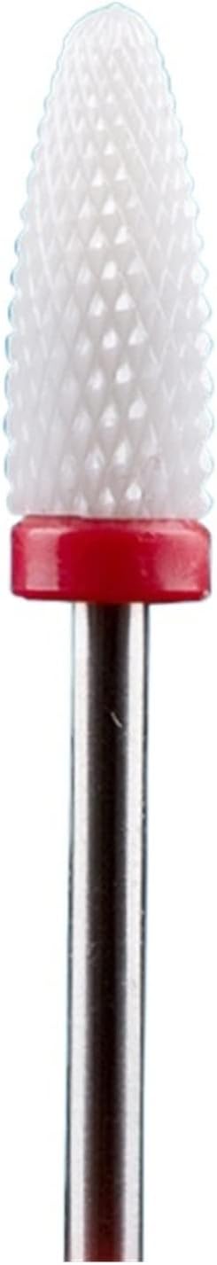 RHAIYAN 67 Styles Carbide Nail Drill Bits Rotate Electric Ceramic Milling Cutter for Manicure Gel Polish Remover Nail Files Pedicure Specific (Color : 1TRed)