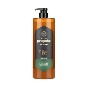 Kerasys Propolis Royal Jelly Extract Green Tea Olive Oil Shiny and Healthy Hair Propolis Green Moisture 33.8 fl oz / 1L (Shampoo 1-Pack)