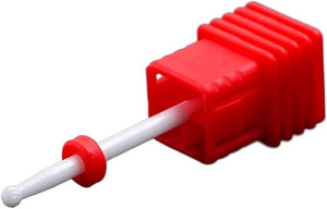 RHAIYAN 67 Styles Carbide Nail Drill Bits Rotate Electric Ceramic Milling Cutter for Manicure Gel Polish Remover Nail Files Pedicure Specific (Color : 9TRed)