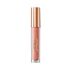ICONIC LONDON Lip Pumping Gloss | High-Shine, Non Sticky, Lip Gloss infused with Biomimetic Peptide for Voluminous Looking Lips, Cruelty Free, Vegan Makeup, 0.16 Fl oz