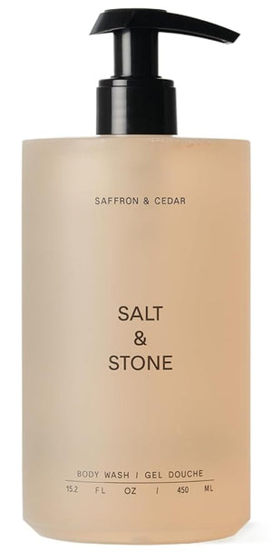 Salt &amp; Stone Body Wash with Antioxidants for Deep Moisture | For Women &amp; Men, Sulfate, Paraben, &amp; Dye Free, Leaving Skin Soft and Hydrated - 15.2 fl oz