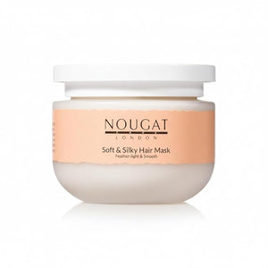 NOUGAT Soft &amp Silky Hair Mask Intense Hydrating &amp Nourishing with Botanical Oils Fast Absorbing ideal for Dry Damaged or Color Treated HairContains Vitamin EVitamin B5 Argan Oil 9.17oz