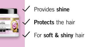 Gliss Liquid Silk 4-in-1 Highlighter Bond Building Mask for Hair, 400 ml, Mask for Hair Strengthening and Shine