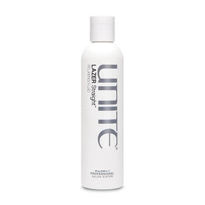 UNITE Hair ? LAZER Straight Relaxing Fluid ? Anti-Frizz Smoothing Cream for Sleek Straight Shiny Hair ? Loosens Waves Controls Flyaways &amp Adds Lightweight Shine ? Paraben-Free Vegan 8 fl oz