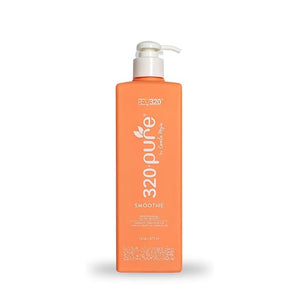 Rev320 320Pure Smoothie Leave In Conditioner 16oz Pump Bottle Sulfate Free Color Safe &amp Lightweight Formula Deep Repair Moisturizing Detangler for Frizzy Curly Thick Wavy Dry &amp Damaged