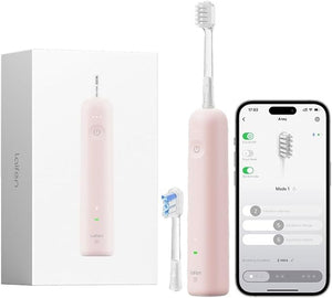 Laifen Wave Special Electric Toothbrush New 2025 Version Oscillation &amp Vibration Sonic Electric Toothbrush for Adults with App 2 Brush Heads IP68 Waterproof Travel Powered Toothbrush (Matte Pin