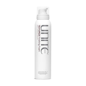 UNITE Hair - TEXTURIZA Finishing Foam - Adds Soft Tousled Texture &amp Definition - Frizz Control &amp Satiny Sheen - Safe for Color-Treated Hair - Paraben-Free Vegan - 5.2 oz