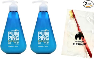 Pumping Type Toothpaste Gel Type x 2ea