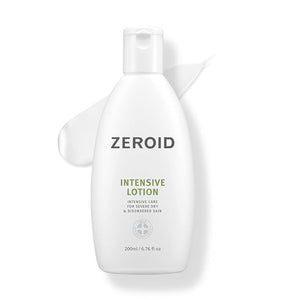 ZEROID | Intensive Lotion | Korean Body Care Moisturizer | Hand and Body Cream for Women and Men | Body Lotion for Dry and Sensitive Skin | Moisturizer for Extremely Dry Skin | 6.76 fl oz (200ml)