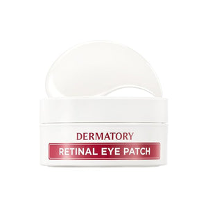 DERMATORY Pro Vita-A Retinal Under Eye Patch (60 sheets) | Reduces Dark Circles &amp Puffiness Hydrogel Ampoule For Fine Lines &amp Wrinkles With Retinal Reallagen Bakuchiol Volufiline