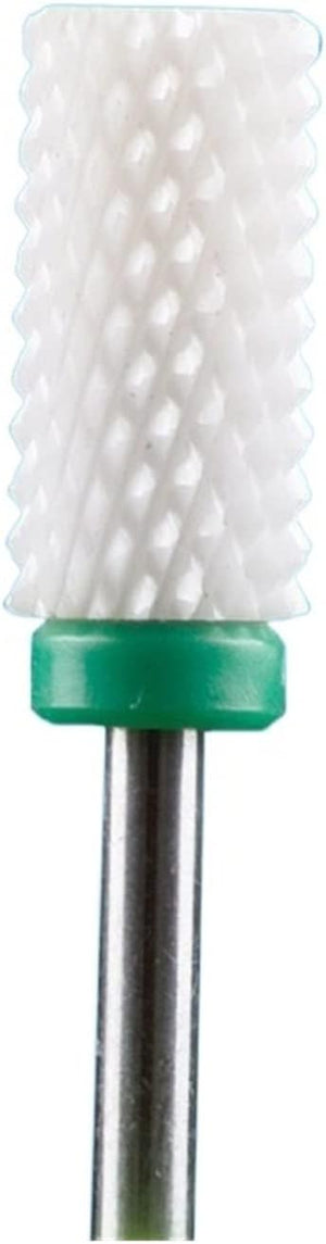 RHAIYAN 67 Styles Carbide Nail Drill Bits Rotate Electric Ceramic Milling Cutter for Manicure Gel Polish Remover Nail Files Pedicure Specific (Color : 3TGreen)